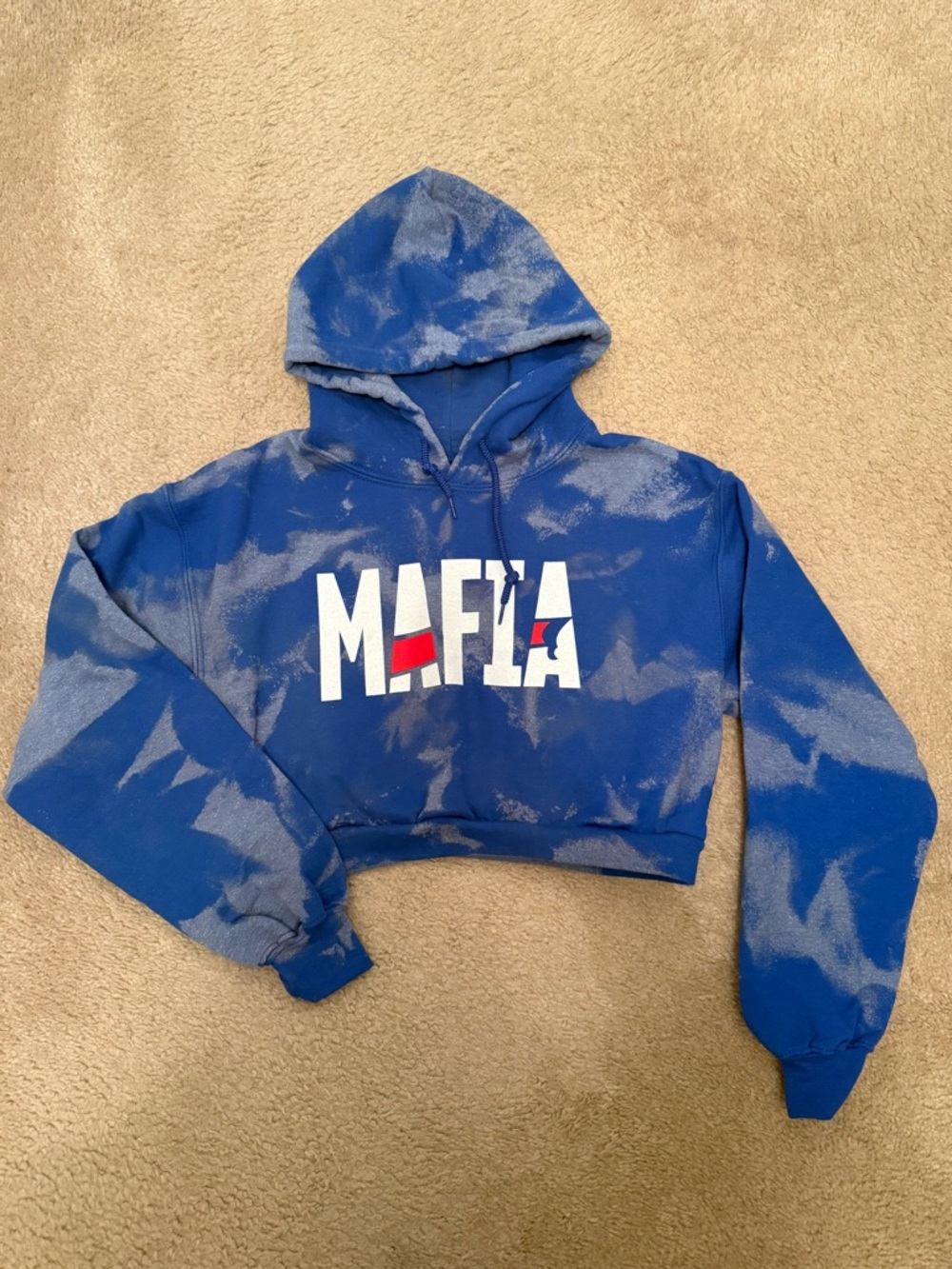 Bills MAFIA Cropped Hoodie - Picture 4 of 11
